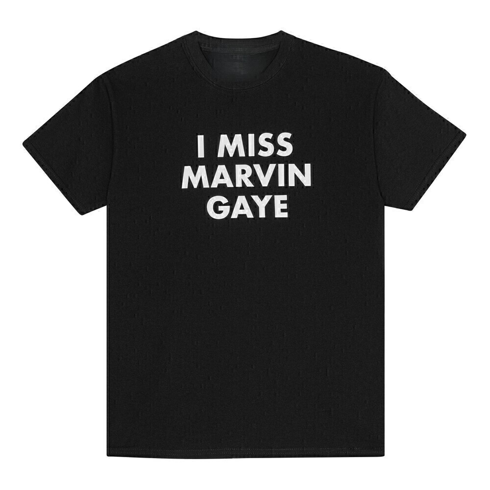 I Miss Marvin Gaye Retro Music Fan Tee T-Shirt